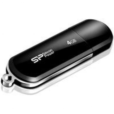 Flash Drive Silicon Power LuxMini 322 4 GB Black