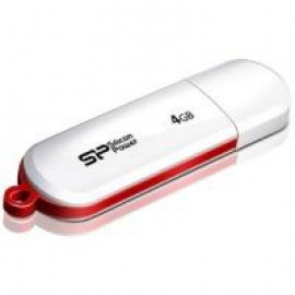 Flash Drive Silicon Power LuxMini 320 4 GB White