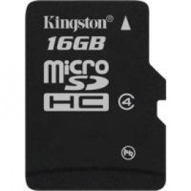 Карта памяти Kingston microSD 16 GB Class 4