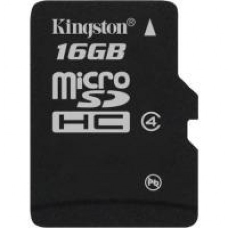 Карта памяти Kingston microSD 16 GB Class 4