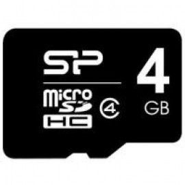 Карта памяти Silicon Power microSDHC 4 GB Class 4