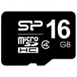 Карта памяти Silicon Power microSDHC 16 GB Class 4