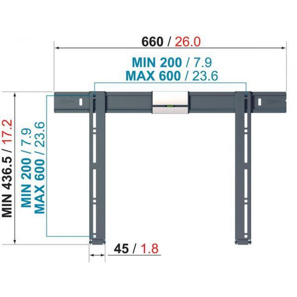 Кронштейн настенный Vogels Thin 305