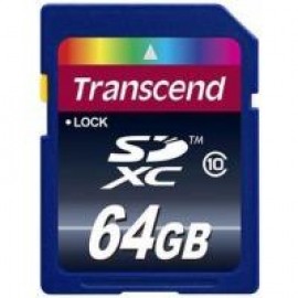 Карта памяти Transcend SDXC 64 GB Class 10