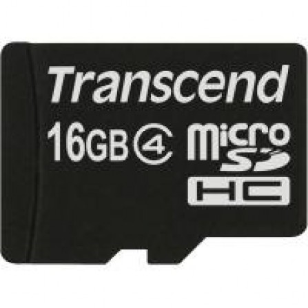 Карта памяти Transcend microSDHC 16 GB Class 4
