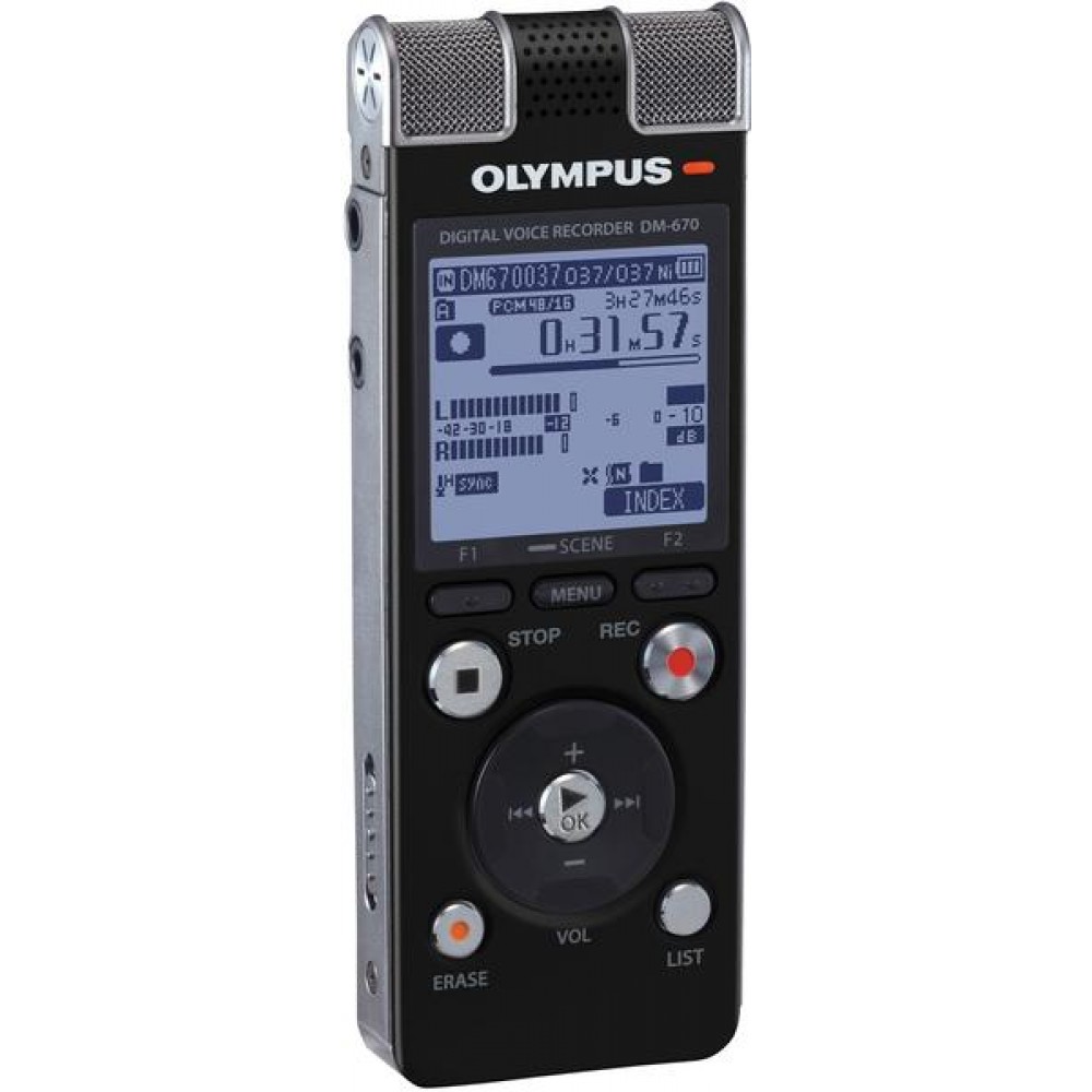 Цифровой диктофон Olympus DM-670 8 GB